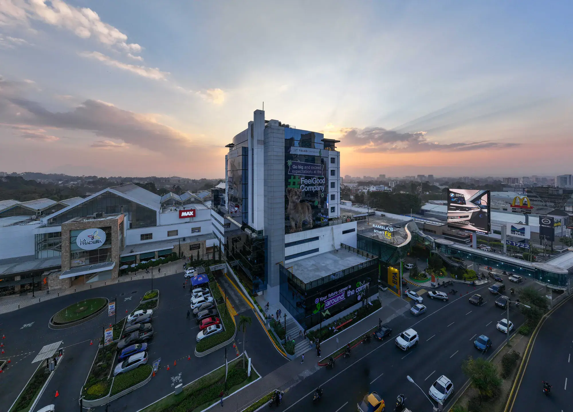 Telus Torre Pradera, Guatemala City project view 1, Guatemala