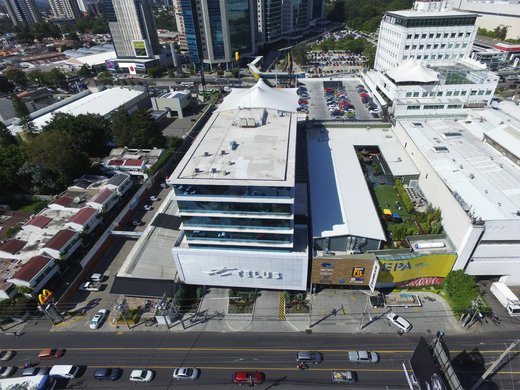 Telus Pradera West, Guatemala City project view 2, Guatemala