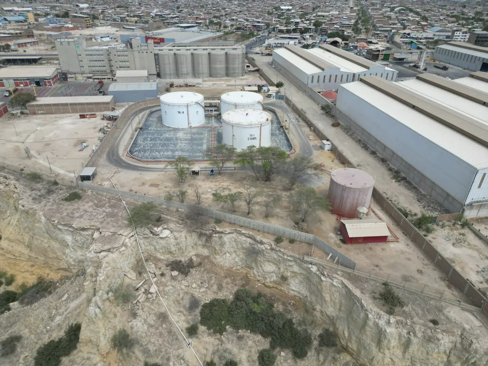 Tramarsa Liquidos, Paita project view 7, Peru