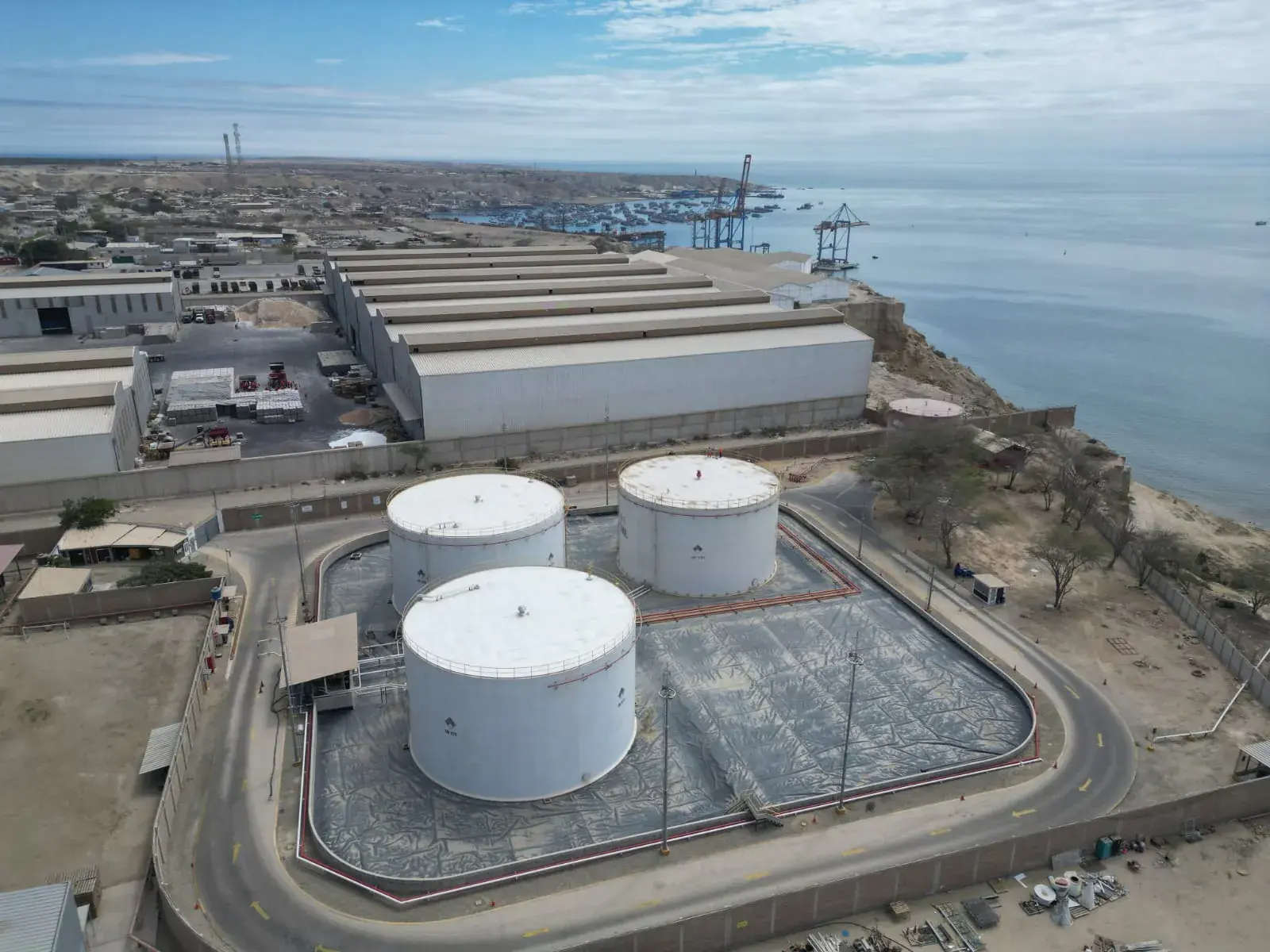 Tramarsa Liquidos, Paita project view 8, Peru