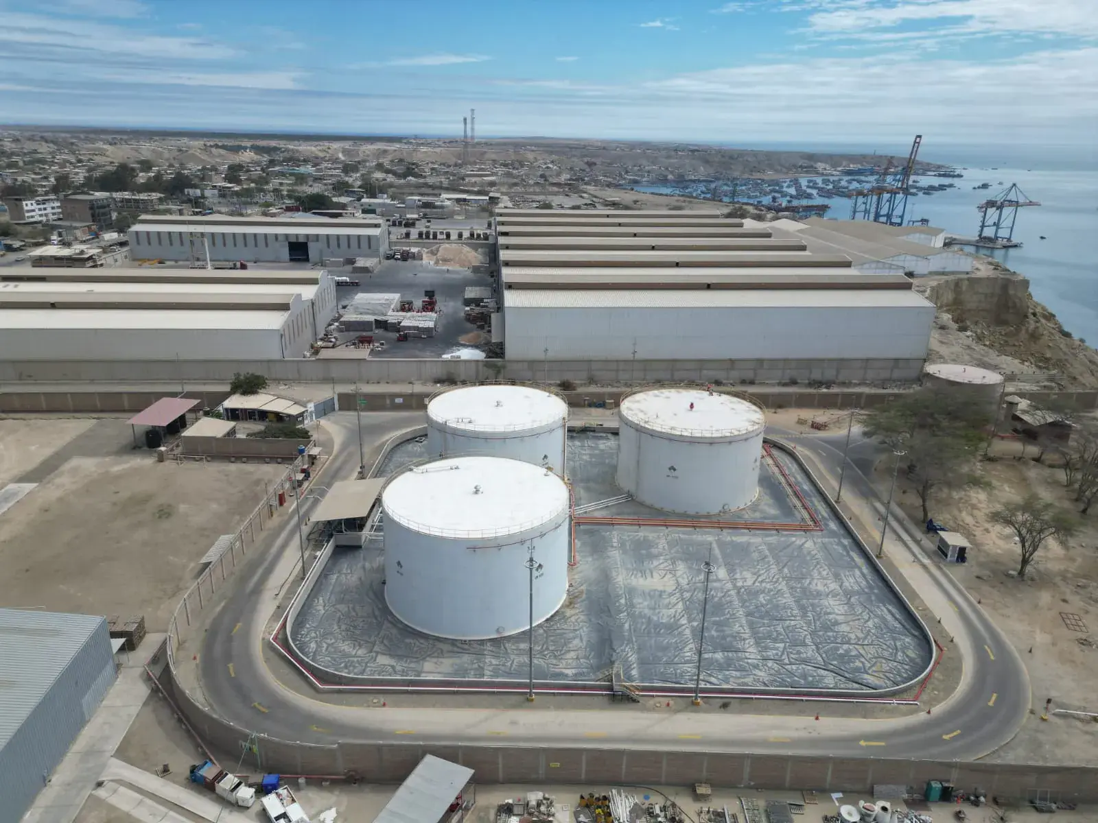 Tramarsa Liquidos, Paita project view 9, Peru